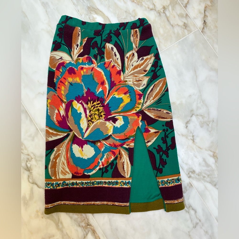 Maeve Anthropologie multicolor skirt